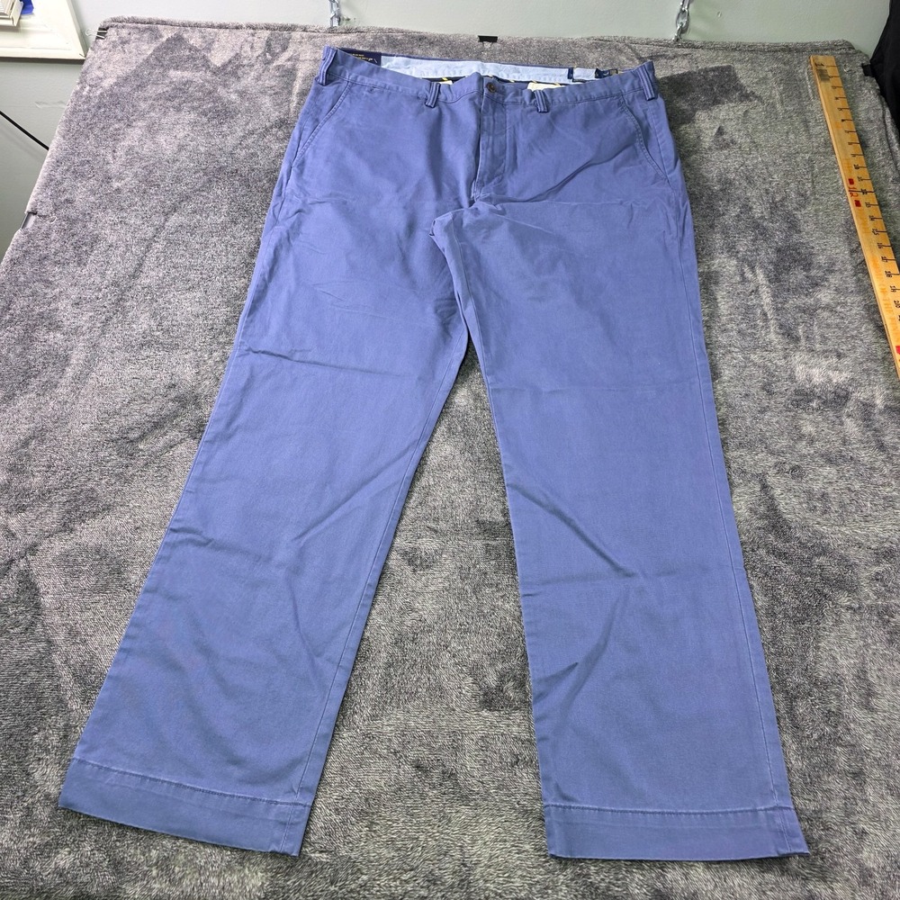 Polo Ralph Lauren Stretch Straight Fit Chino Pants Mens 35x32 Light Blue